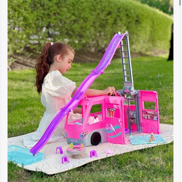 Barbie Other - Barbie camper and pool RV
